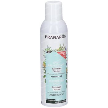 Pranarôm Aromaforce Zuiverende Spray Ravintsara-Eucalyptus Bio + 50ml GRATIS 150+50 ml