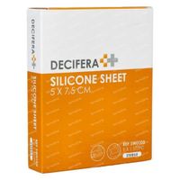 Decifera Silicone Sheet 5 x 7,5 cm SW0100 5 stuks