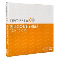 Decifera Silicone Sheet 12 x 15 cm SW0103 5 stuks