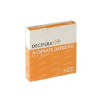 Decifera Alginate Dressing 10 x 10 cm SW0003 5 stuks