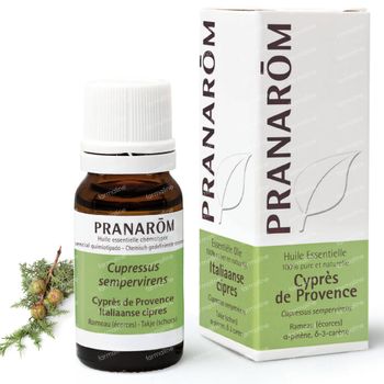 Pranarôm Huile Essentielle Cyprès de Provence 10 ml