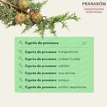 Pranarôm Huile Essentielle Cyprès de Provence 10 ml