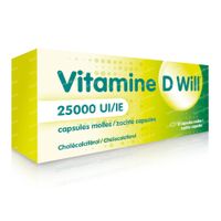 Vitamine D Will 25000 IE 12 capsules