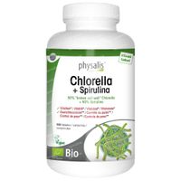 Physalis® Chlorella + Spirulina Bio 500 comprimés