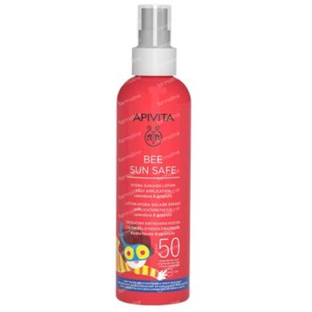 Apivita Bee Sun Safe Hydra Sun Kids Lotion Easy Application Calendula & Propolis SPF50 200 ml