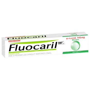 Fluocaril Dentifrice Menthe Bi-Fluoré 145mg 75 ml