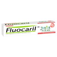 Fluocaril Junior Tandpasta Rood Fruit Nieuwe Formule 75 ml