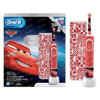 Oral-B D100 Cars + FREE Travelcase 1 shaker
