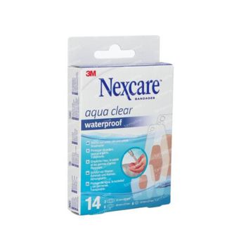 Nexcare™ Aqua Clear Waterproof 14 pièces
