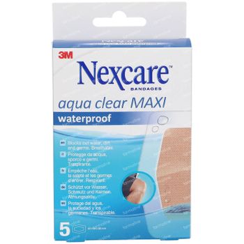 Nexcare™ Aqua Clear Maxi 5 pièces