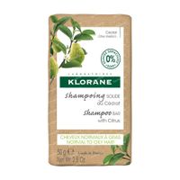 Klorane Shampooing Solide au Cédrat Cheveux Normaux à Gras 80 g