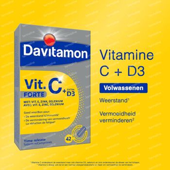 Davitamon Vitamine C Forte Time Release 42 tabletten