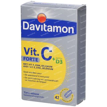 Davitamon Vitamine C Forte Time Release 42 tabletten