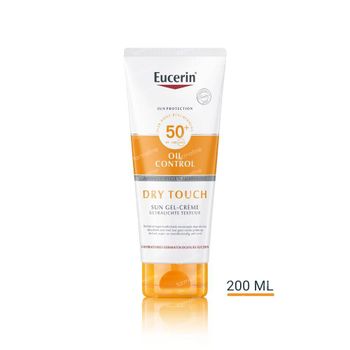 Eucerin Sun Sensitive Protect SPF50+ Dry Touch Gel-Crème Ultra Lichte Textuur 200 ml