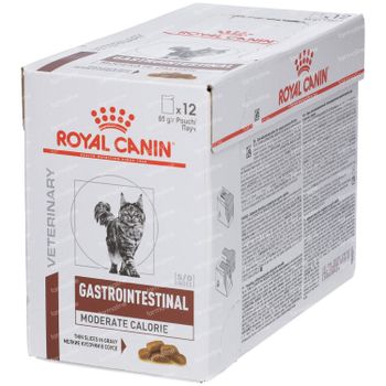 Royal Canin Veterinary Feline Gastrointestinal Moderate Calorie 12x85 g