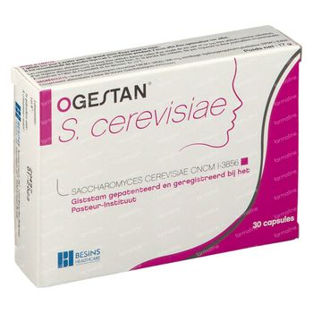 Ogestan S Cerevisiae 30 capsules