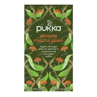 Pukka Herbs Thé Ginseng Matcha Green 20 pièces