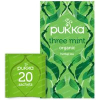 Pukka Herbs Thé Three Mint 20 pièces