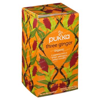 Pukka Herbs Thé Three Ginger 20 pièces
