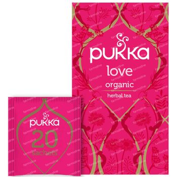 Pukka Herbs Thé Love 20 pièces
