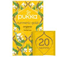 Pukka Herbs Thé Turmeric Gold 20 pièces