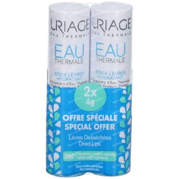 Uriage Thermaal Water Hydraterende Lippenstift DUO 2x4 g