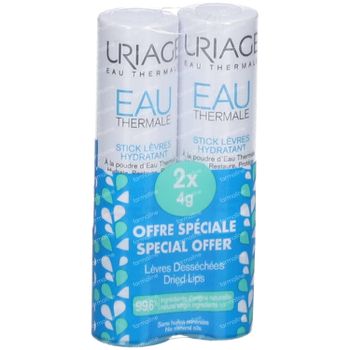 Uriage Thermaal Water Hydraterende Lippenstift DUO 2x4 g