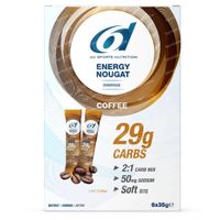6D Sports Nutrition Energy Nougat Coffee 6x35 g barre