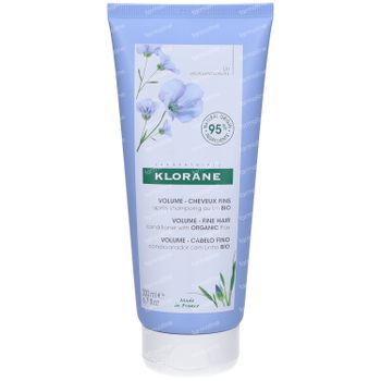 Klorane Volume Conditioner with Organic Flax Nieuwe Formule 200 ml