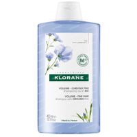 Klorane Volume Shampoo with Organic Flax Nieuwe Formule 400 ml