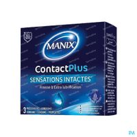 Image of Manix ContactPlus Condooms 3 stuks 