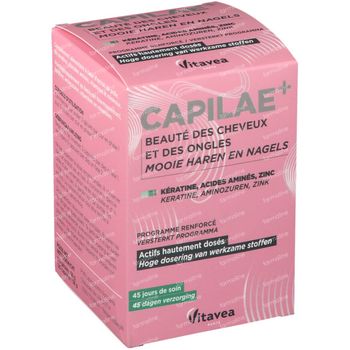 Capilae+ Mooie Haren en Nagels 120 capsules