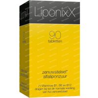 LiponixX Nieuwe Formule 90 tabletten