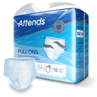 Attends® Slip Pull-Ons 8 Medium 16 stuks