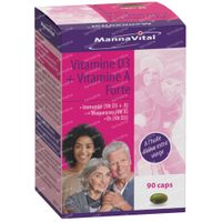 Mannavital Vitamine D3 + Vitamine A Forte 90 capsules