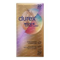 Durex® Nude Extra Lube Condooms 10 condooms