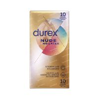 Durex® Nude No Latex Préservatifs 10 préservatifs