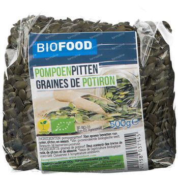 Biofood Pompoenpitten Bio 500 g