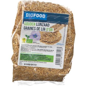 Biofood Gouden Lijnzaad Bio 250 g