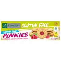 Damhert Gluten Free Pinkies Framboise Biscuits Crème Vanille Lactose Free 125 g