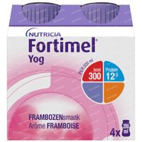 Fortimel Yog framboos 4x200ml 4x200 ml