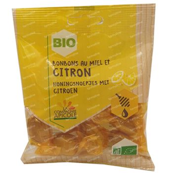 La Compagnie Apicole Honingsnoepjes met Citroen Bio 100 g