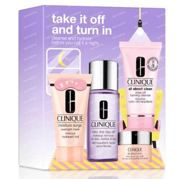 Clinique Take It Off and Turn In Gift Set 1 set