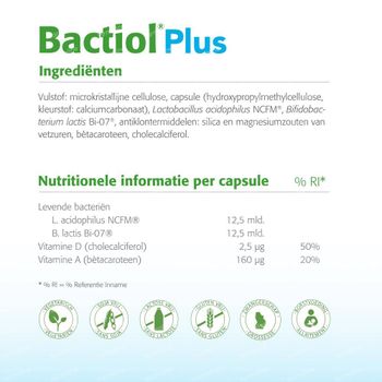 Bactiol Plus 60 capsules