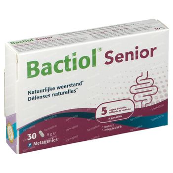 Bactiol Senior Nieuwe Formule 30 capsules