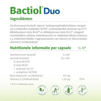 Bactiol® Duo 30 capsules