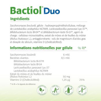Bactiol® Duo 30 capsules
