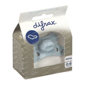 Difrax Fopspeen Ice Dental 0-6 Maanden 1 stuk