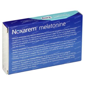 Noxarem Melatonine 3mg 30 tabletten