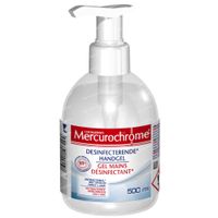 Mercurochrome Gel Mains Désinfectant 500 ml